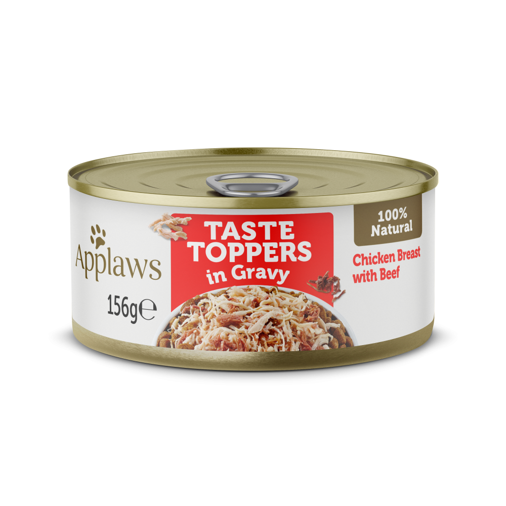 Applaws 雞肉,牛肉狗罐頭156g