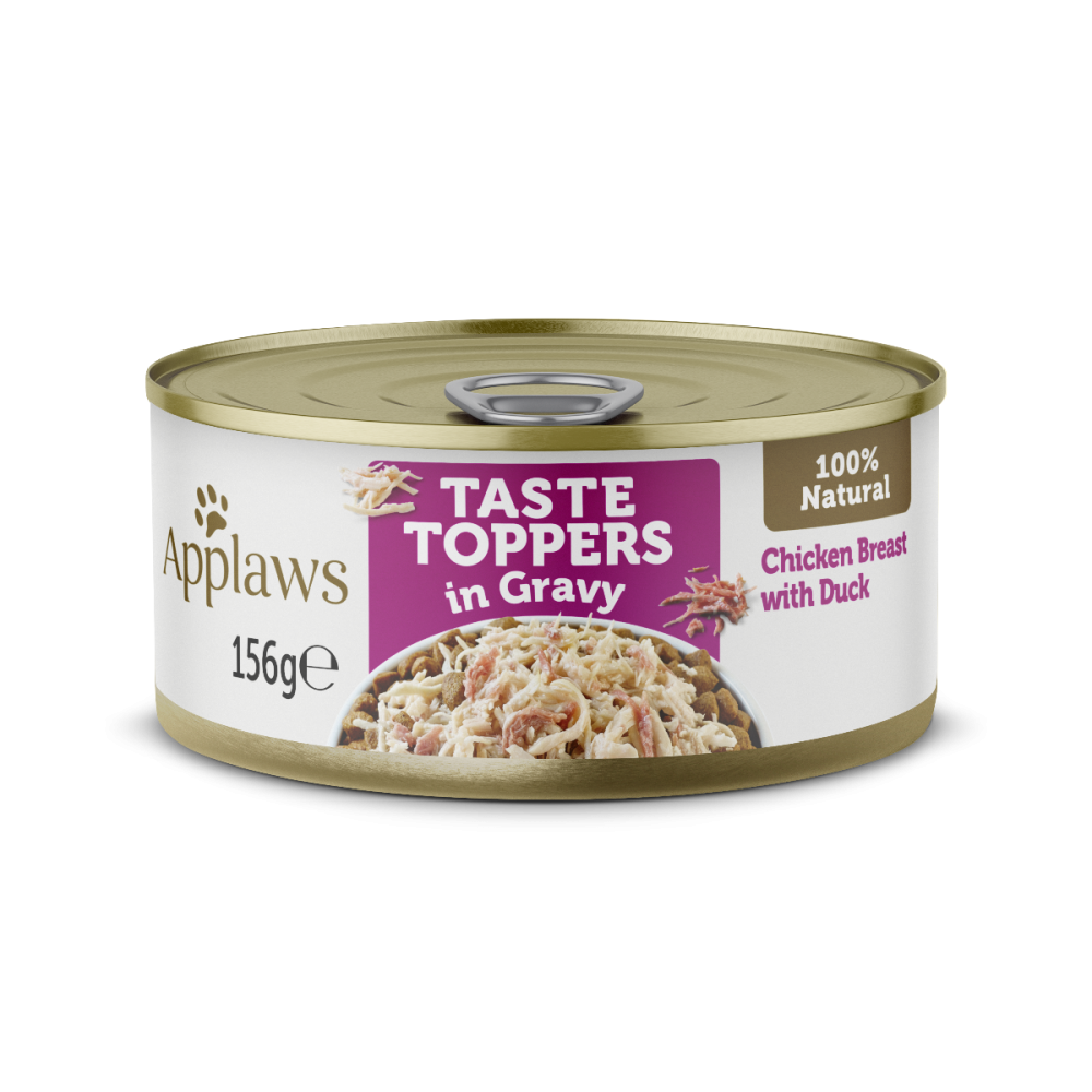 Applaws 雞肉,鴨肉狗罐頭156g