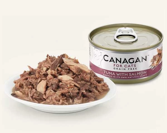 Canagan 貓罐 吞拿魚伴三文魚配方75g