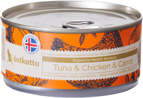 Astkatta 白鰹吞拿雞肉紅蘿蔔腸道護理主食配方 80g