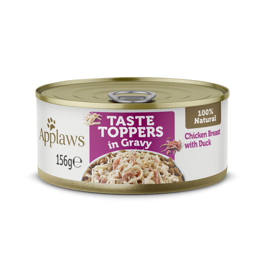 Applaws 雞肉,鴨肉狗罐頭156g