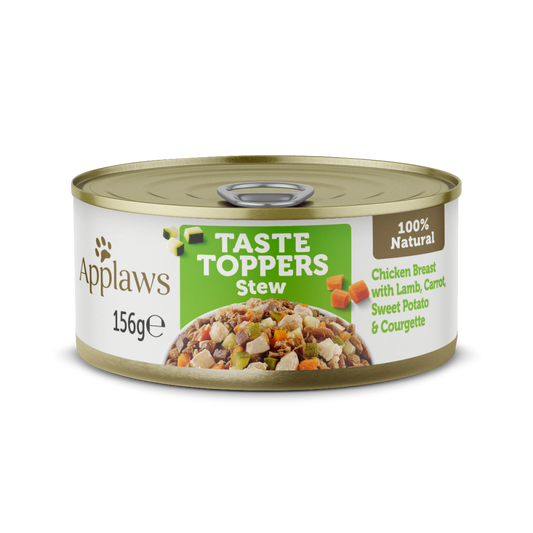 Applaws 雞肉,羊肉狗罐頭156g