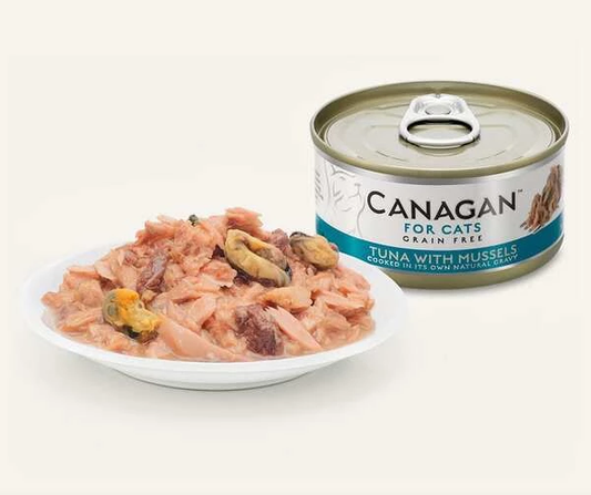 Canagan 貓罐 吞拿魚伴青口配方75g