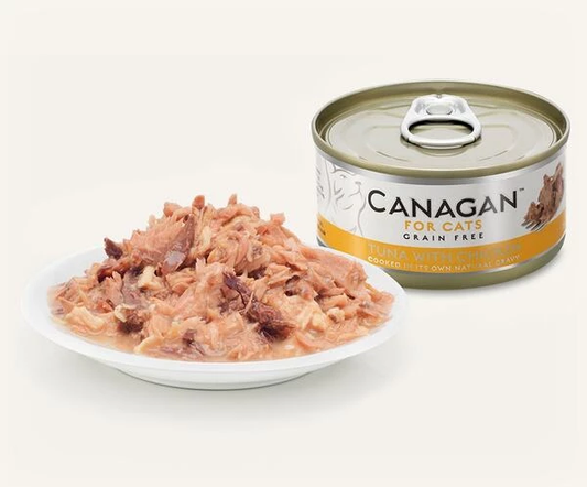 Canagan 貓罐 吞拿魚伴雞肉配方75g