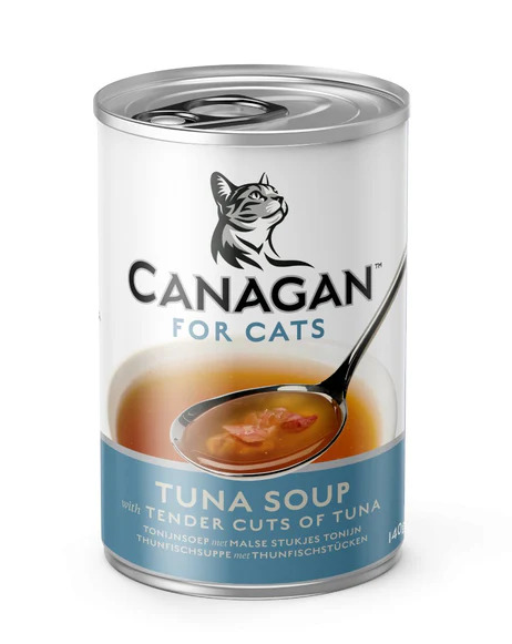 Canagan貓罐 營養補水吞拿魚湯 140g