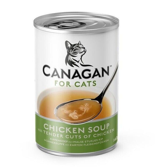 Canagan貓罐 營養補水雞肉湯 140g