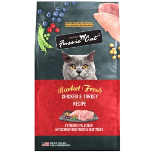 Fussie Cat Market Fresh 高竇貓 無穀物全齡貓糧 雞肉及火雞 4lbs