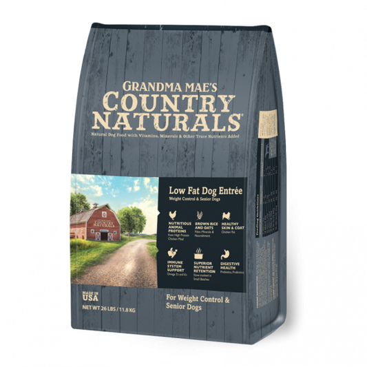 Country Naturals 雞肉糙米低脂高纖犬用配方 4lbs
