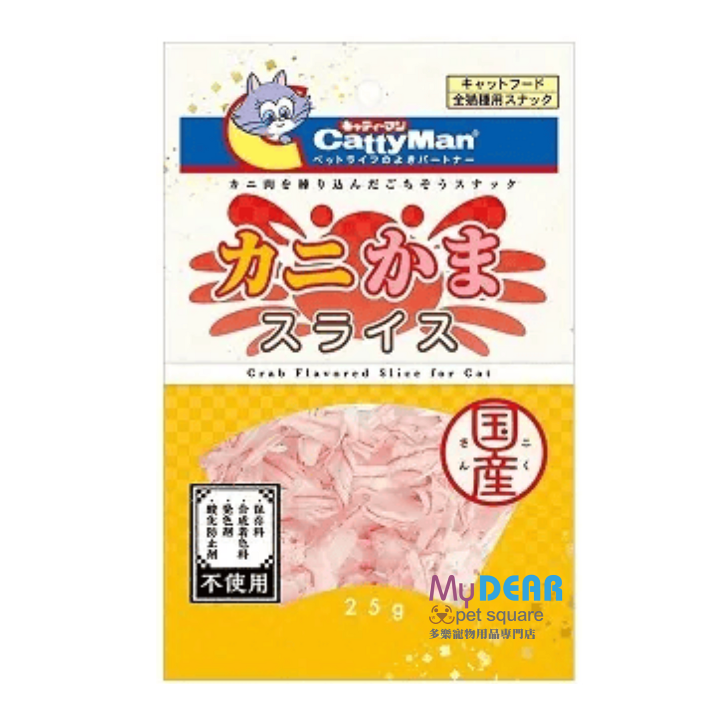 CattyMan 蟹柳鱈魚魚絲 22g