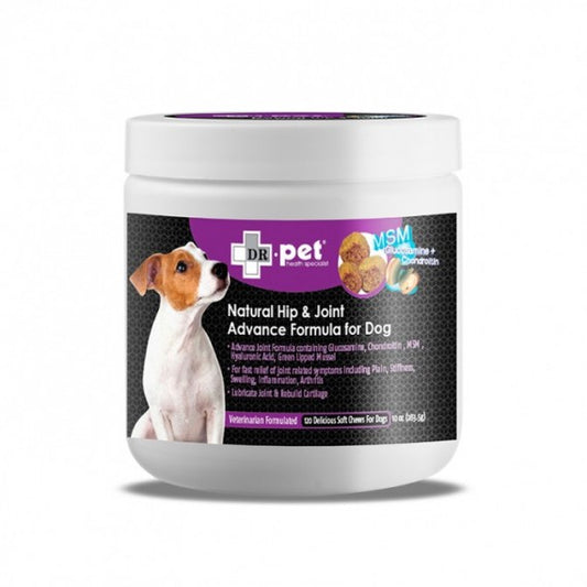 DR.pet 維骨素強化關節天然肉粒(約120粒)