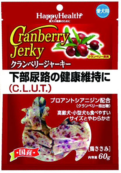 日本大塚 – Happy Health 犬用紅梅素防結石健康小食 60g