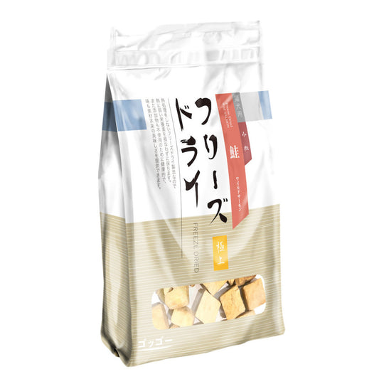 Goggo 咯咯冷凍脫水小食-野生三文魚(切粒)50g