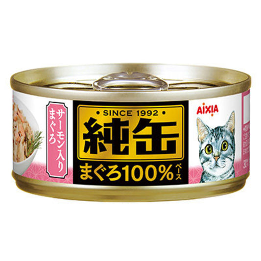純缶罐 吞拿魚 三文魚貓罐頭  (65g) JMY-26