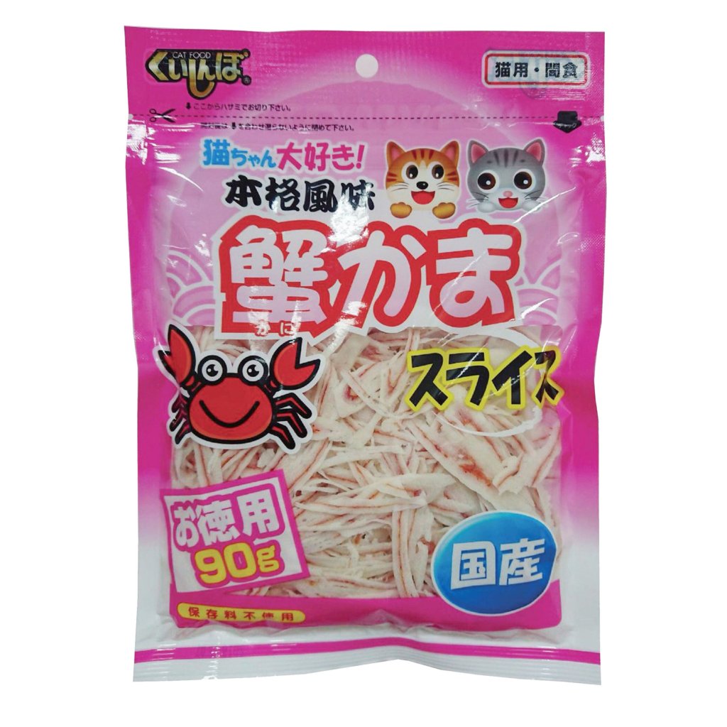 日本 KUISHINBO 大胃王蟹柳片 90g