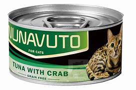 NUNAVUTO NU03 無穀物吞拿魚伴蟹肉 貓罐頭 GRAIN FREE TUNA WITH CRAB 80g