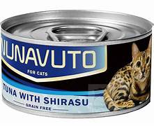 NUNAVUTO NU06 無穀物吞拿魚伴白飯魚 貓罐頭 GRAIN FREE TUNA WITH SHIRASU 80g