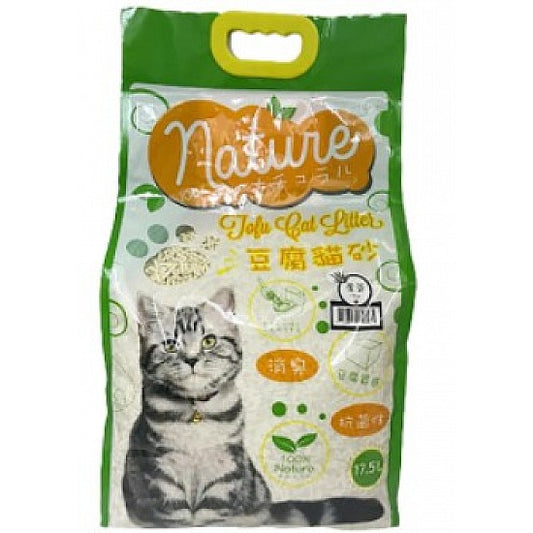 Nature 豆腐貓砂 17.5L (蘆薈味) 2包