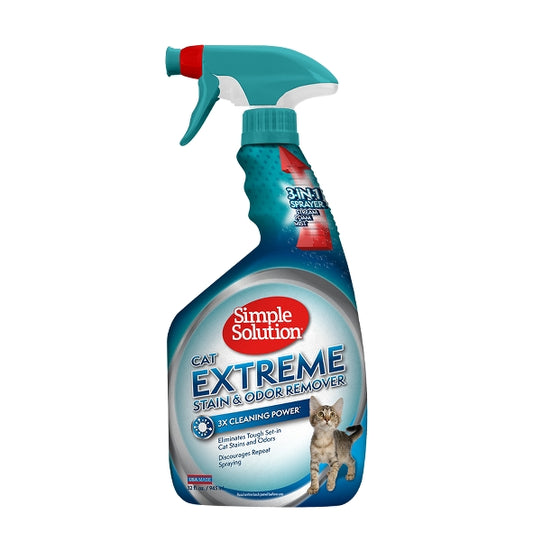 Simple Solution 特強貓用去漬除臭噴霧 32oz