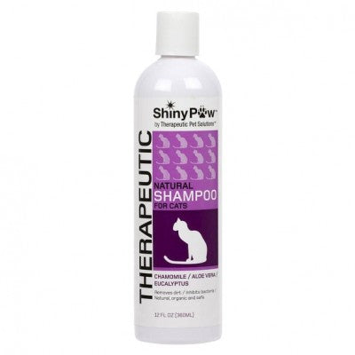 ShinyPaw Therapeutic天然殺蚤洗毛水(貓用)16oz