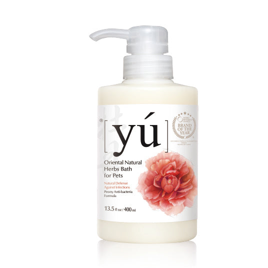 YU - 東方森草。牡丹抗菌配方寵物沐浴露 400ml