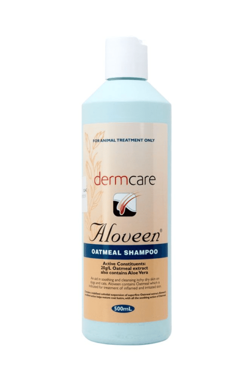 Dermcare Aloveen Oatmeal Shampoo 燕麥蘆薈舒緩皮膚洗毛液 – 500ml
