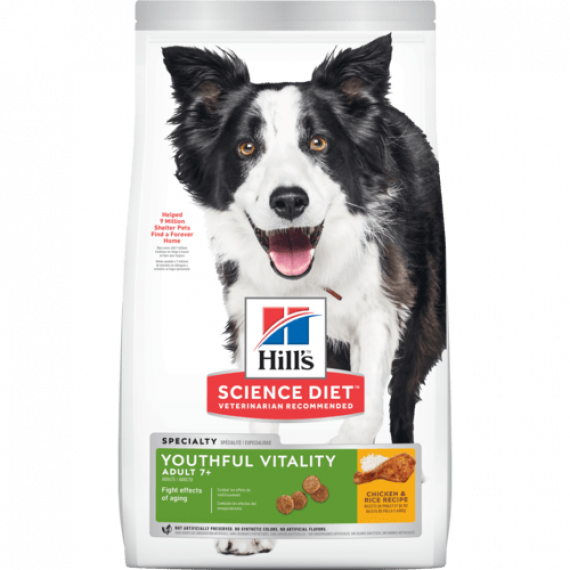 Hill’s® 希爾思 Youthful Vitality 7歲以上高齡犬(年輕活力配方) -3.5lb / 21.5lbs