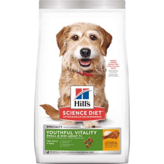 Hill’s® 希爾思 Youthful Vitality 年輕活力 小型高齡犬7+ (3.5lb / 12.5lb)